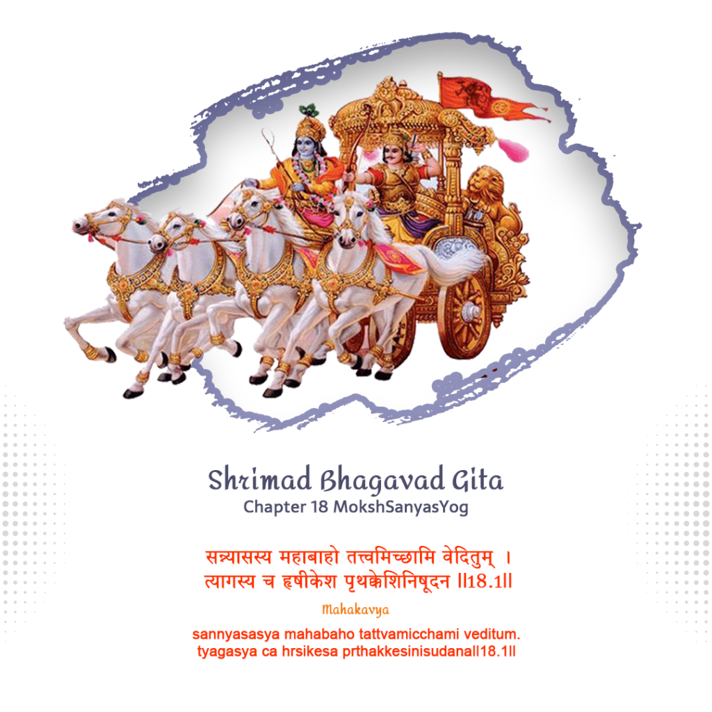 Bhagavad Gita Chapter 18 in Hindi [15 Minute]