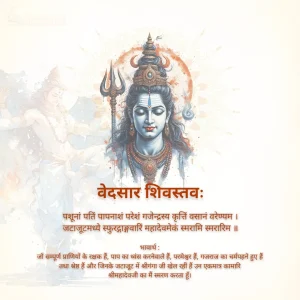 Vedasara Shiva Stava
