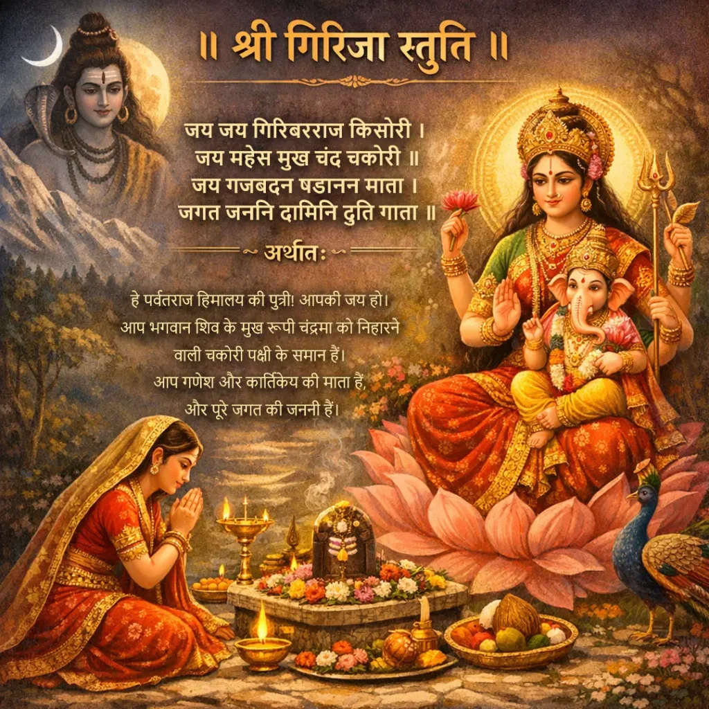 Shri Girija Stuti Shri Girija Stuti