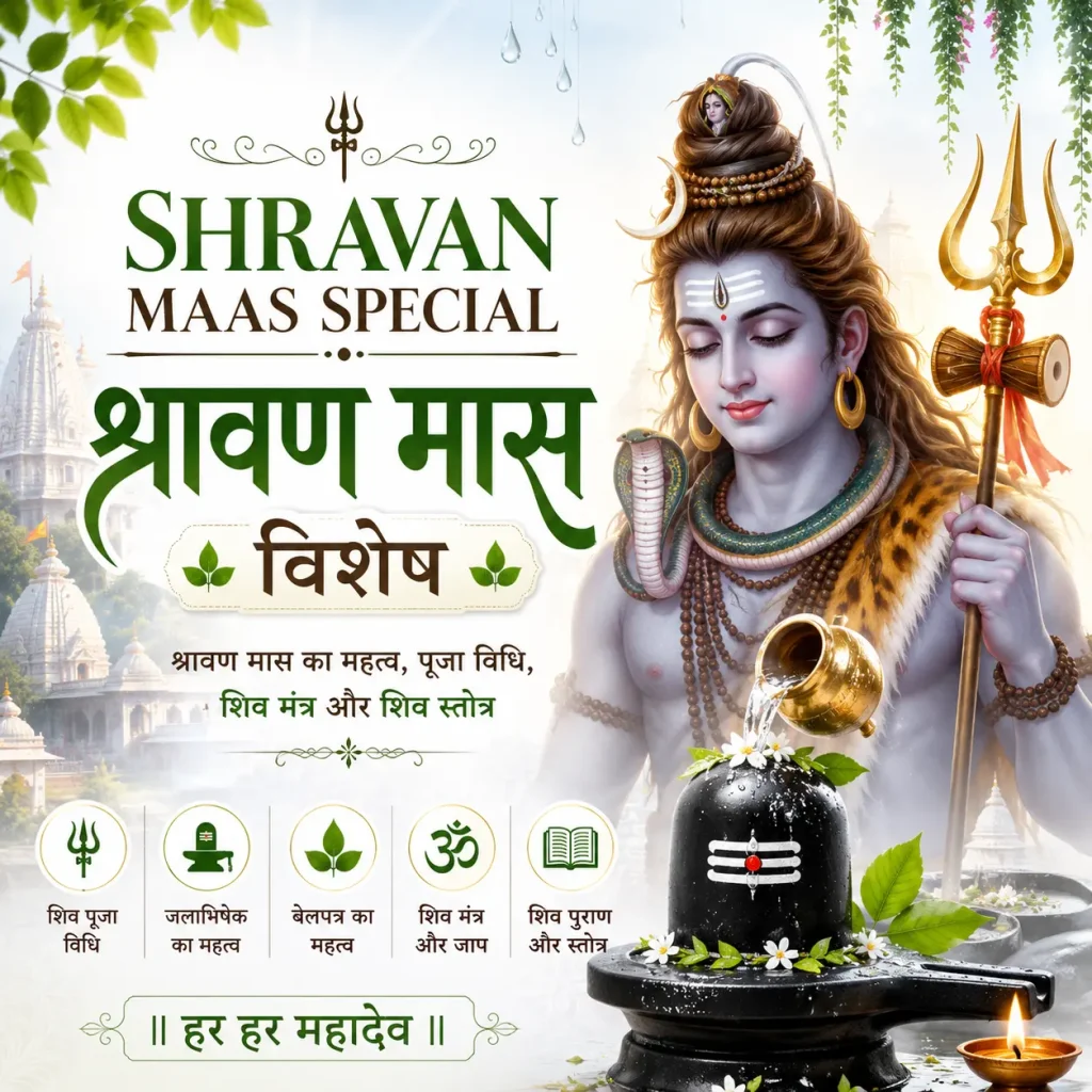 Shravan Maas Special: श्रावण मास का महत्व, पूजा विधि, मंत्र, शिव स्तोत्र और भगवान शिव की आराधना Shravan Maas Special: श्रावण मास का महत्व, पूजा विधि, मंत्र, शिव स्तोत्र और भगवान शिव की आराधना
