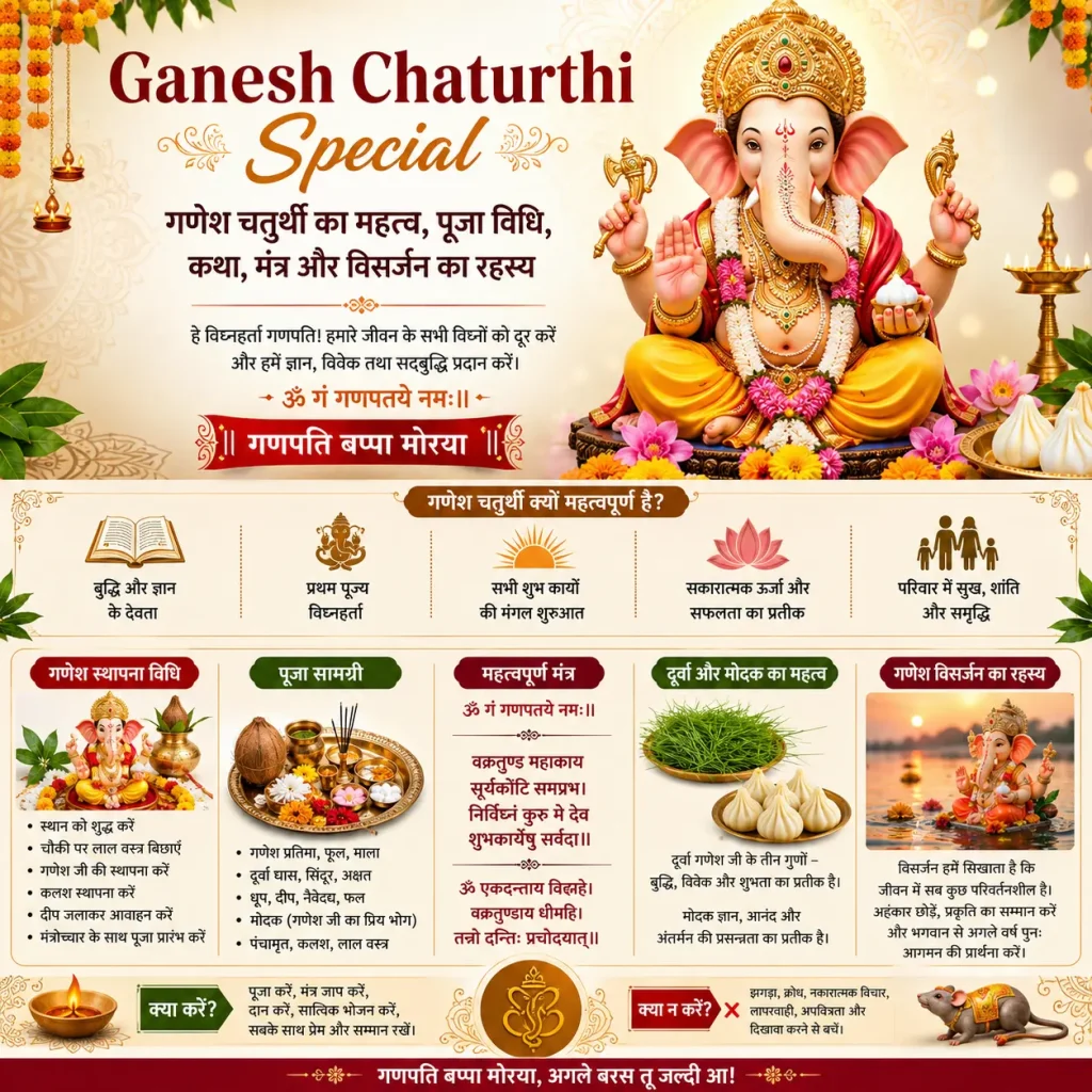 Ganesh Chaturthi Special भगवान गणेश की आराधना का पवित्र पर्व Ganesh Chaturthi Special भगवान गणेश की आराधना का पवित्र पर्व